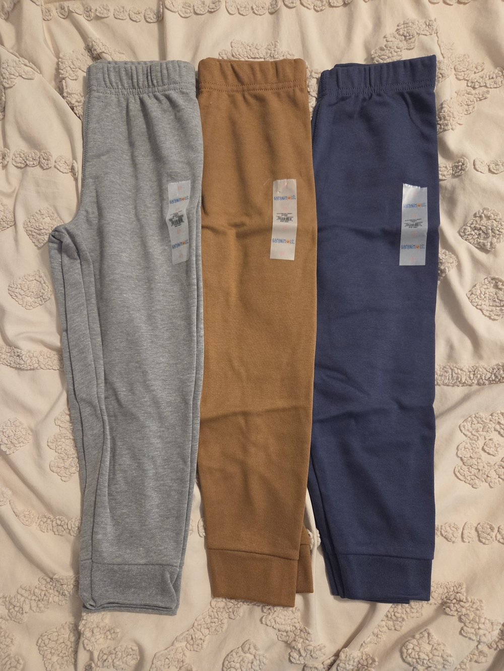 New toddler sweatpant joggers x3